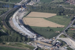 Schalung für große Brückenpfeiler