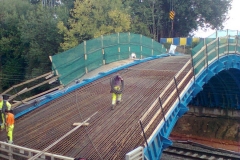 Selbsttragende Bogenbrückenschalung 8