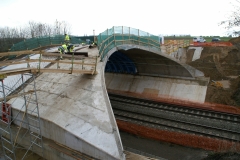 Selbsttragende Bogenbrückenschalung 9