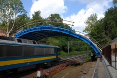 Selbsttragende Bogenbrückenschalung 3